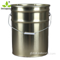 Metal Pail With Lid 5 gallon metal tin buckets for sale Manufactory